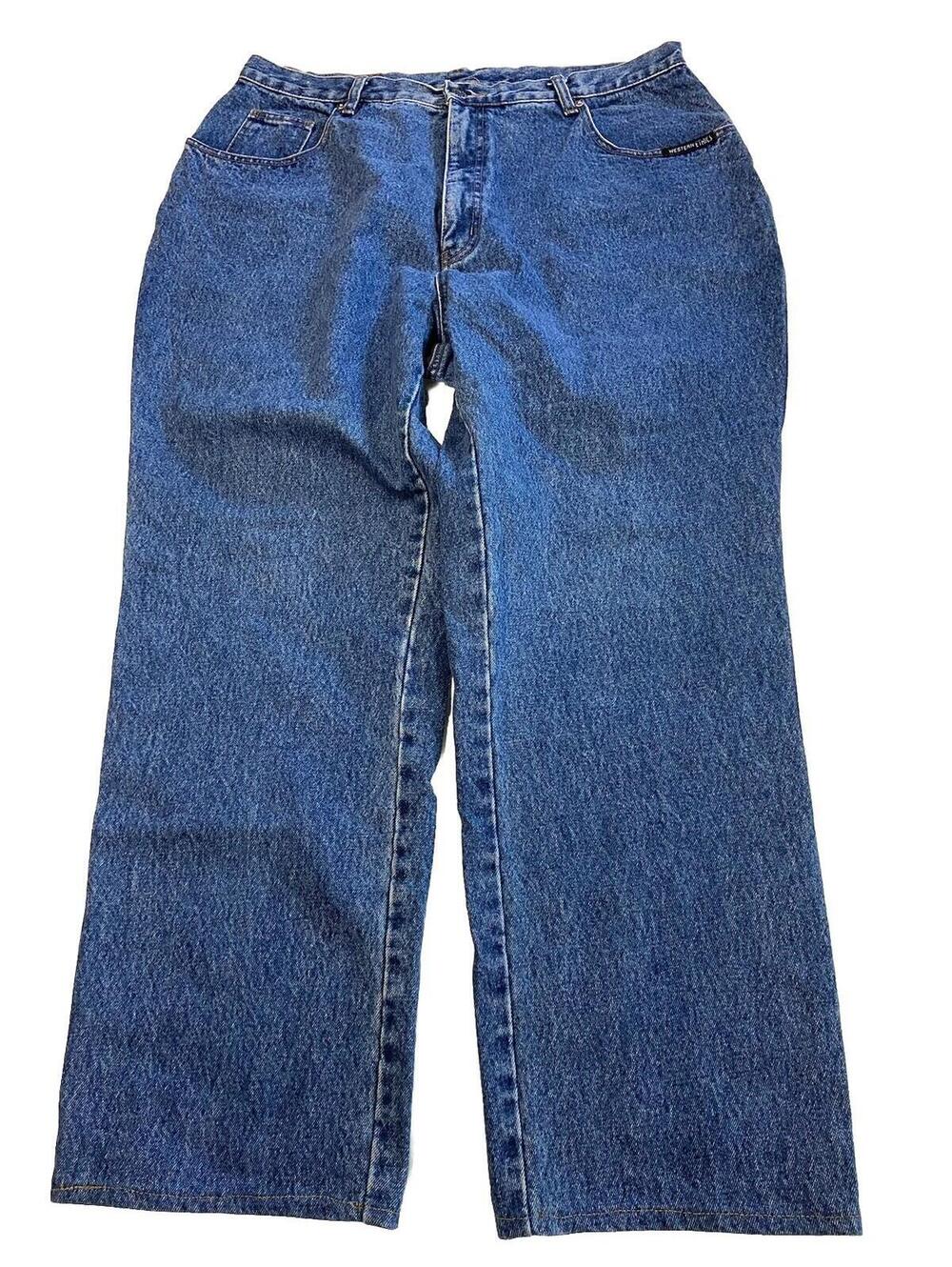 Womens THE WESTERN ETHIC JEAN CO. Vintage Straight Jeans Sz 20W